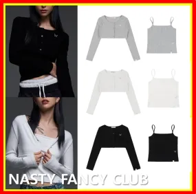 NASTY FANCY CLUB Street Style Cardigans