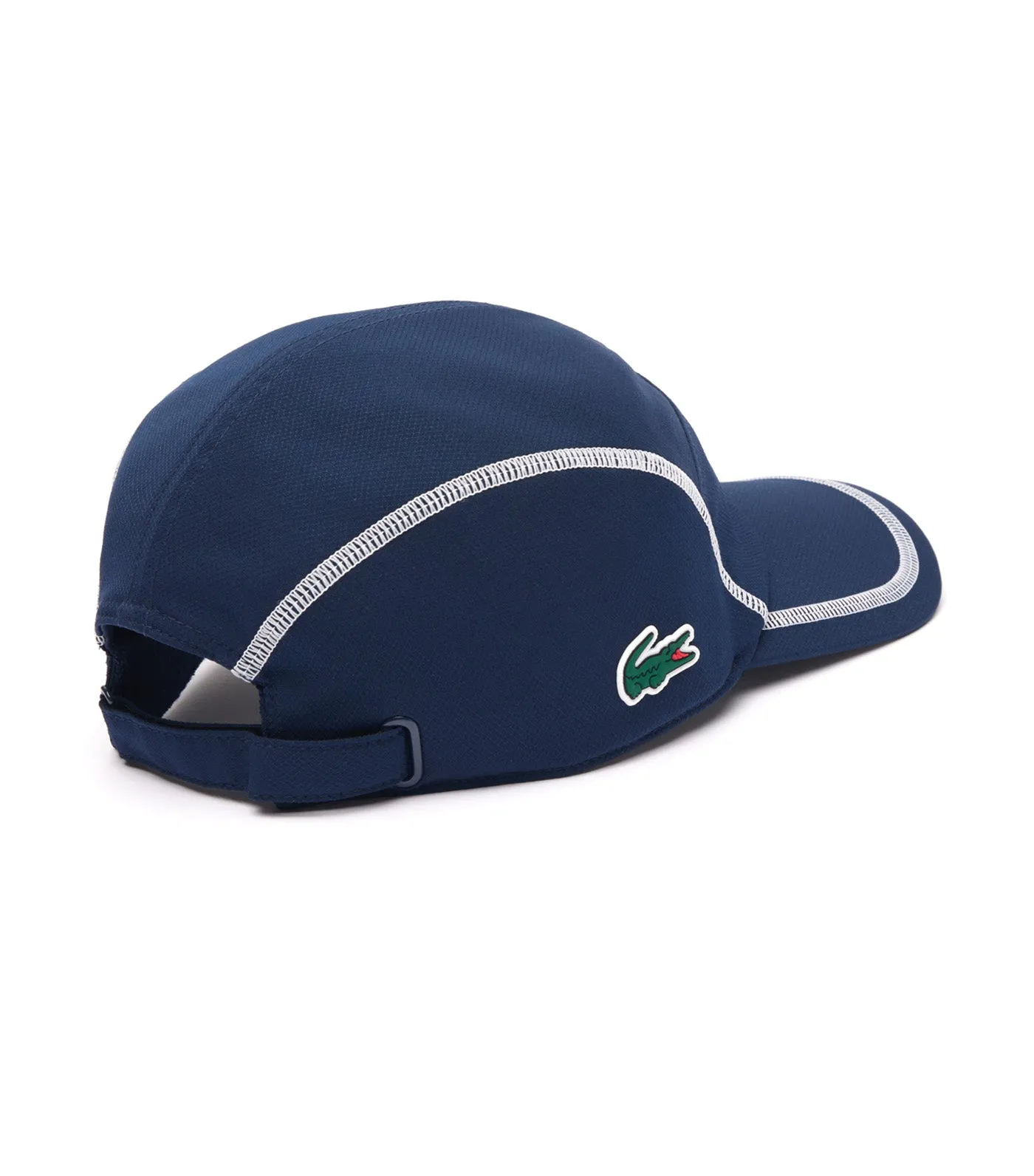 Navy Blue Colourblock Tennis Cap