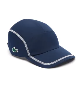 Navy Blue Colourblock Tennis Cap