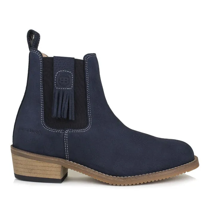 Navy Tulsa Short Boots