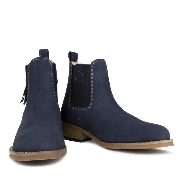 Navy Tulsa Short Boots