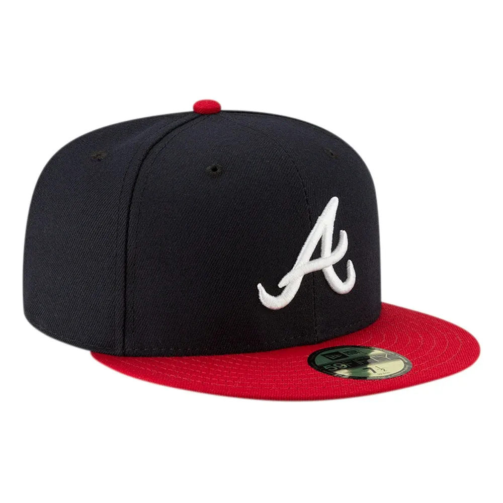 NEW ERA Navy Atlanta Braves Authentic On Field 59FIFTY Fitted Cap