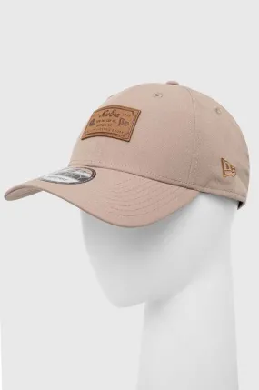 Beige New Era Baseball Cap