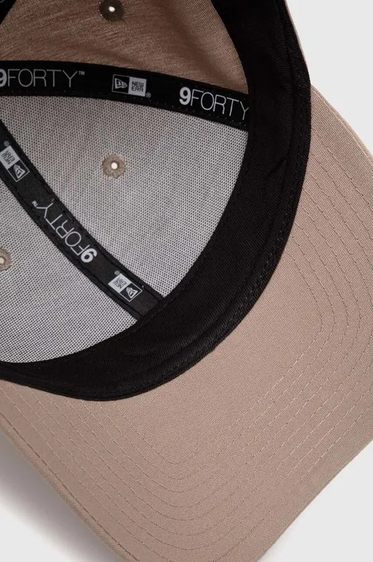 Beige New Era Baseball Cap