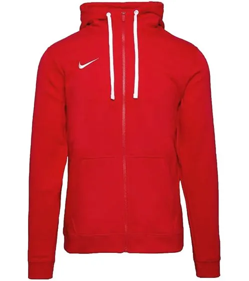 NIKE Men Club 19 Full Zip Hoody Red Men s Hooded Jacket with Zip AJ1313-657