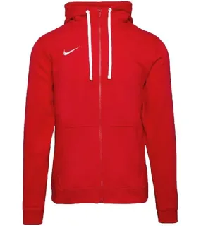 NIKE Men Club 19 Full Zip Hoody Rouge Veste à capuche pour homme avec fermeture éclair AJ1313-657