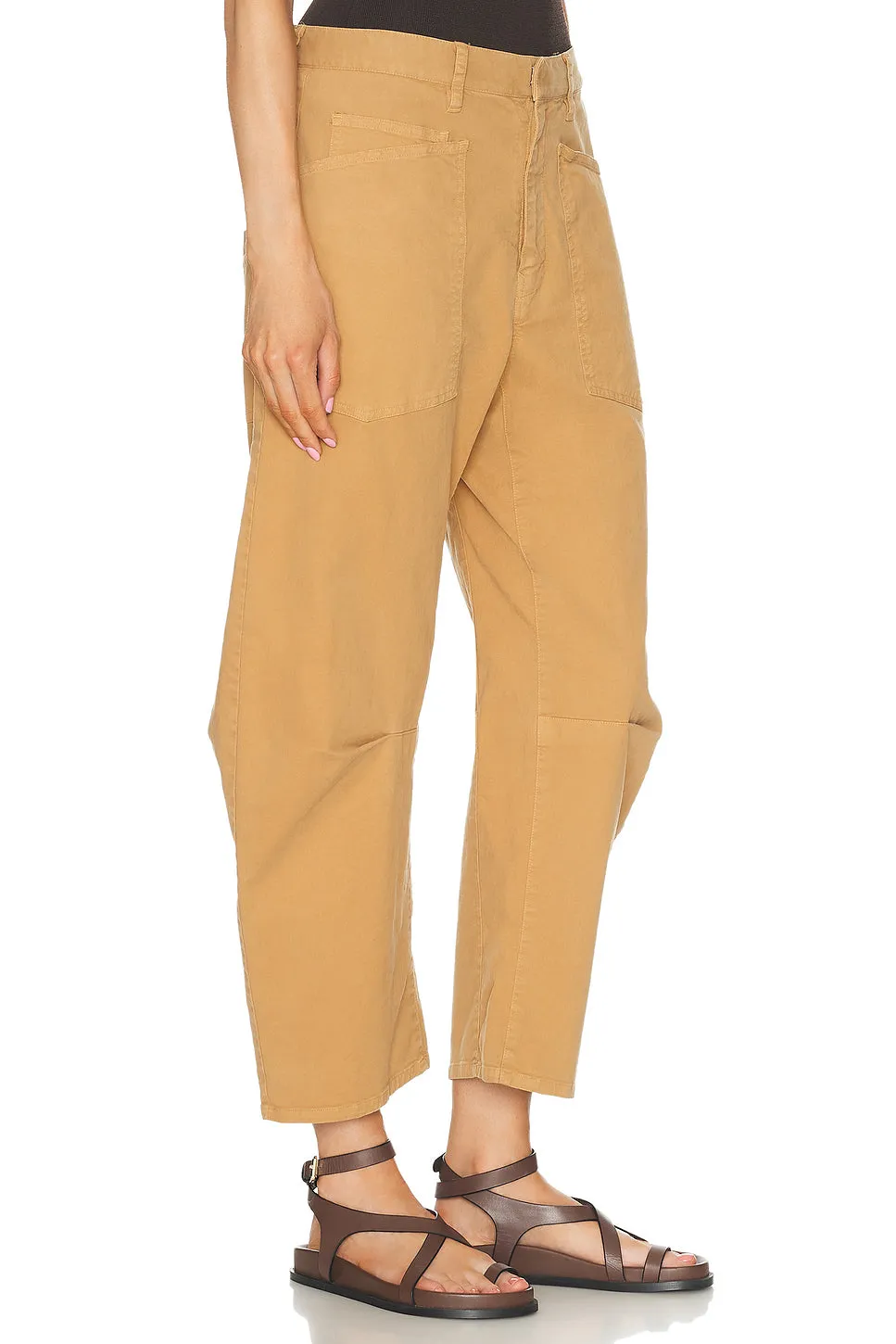 NILI LOTAN Shon Pant - Women's High Waisted Wide Leg Pant