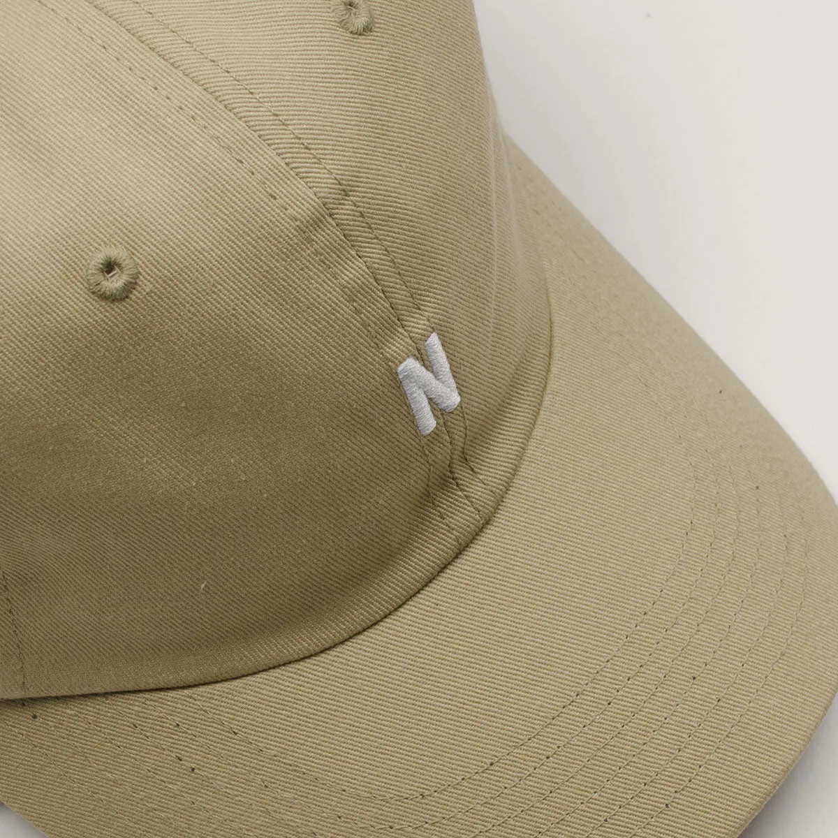 Norse Projects Utility Khaki Twill Sports Cap - Buy Now