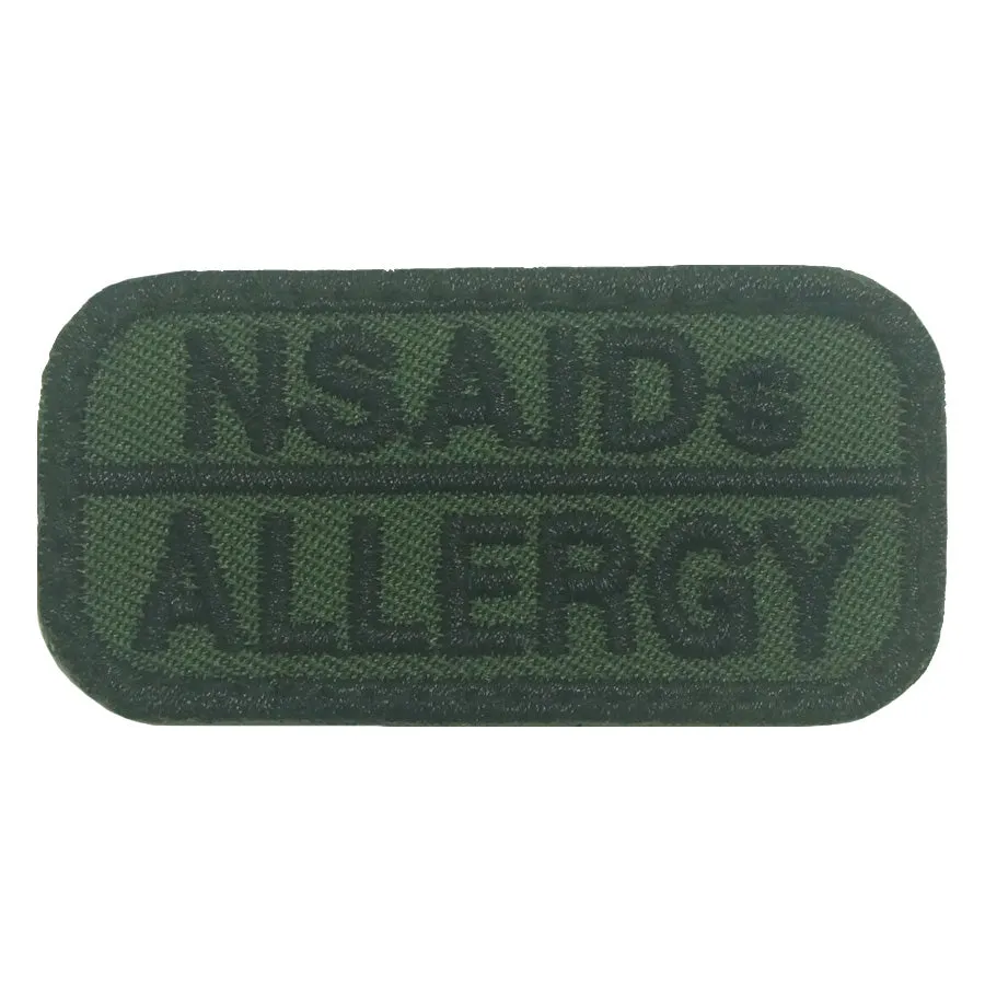 NSAIDs allergy patch - OD green