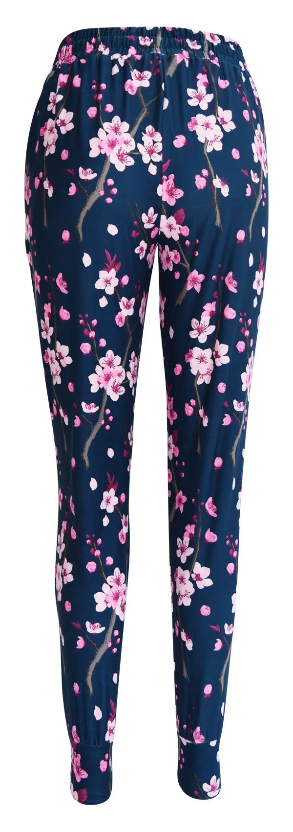 Pink Blossom Running Pants