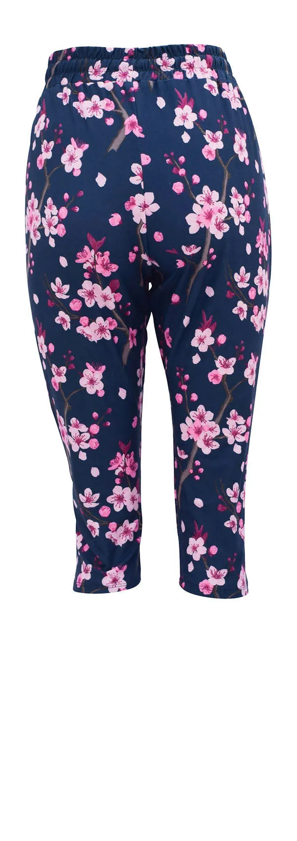 Pink Blossom Running Pants