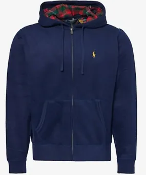 Polo Ralph Lauren Men's Cruise Navy Classic Zip-Up Cotton-Blend Hoody