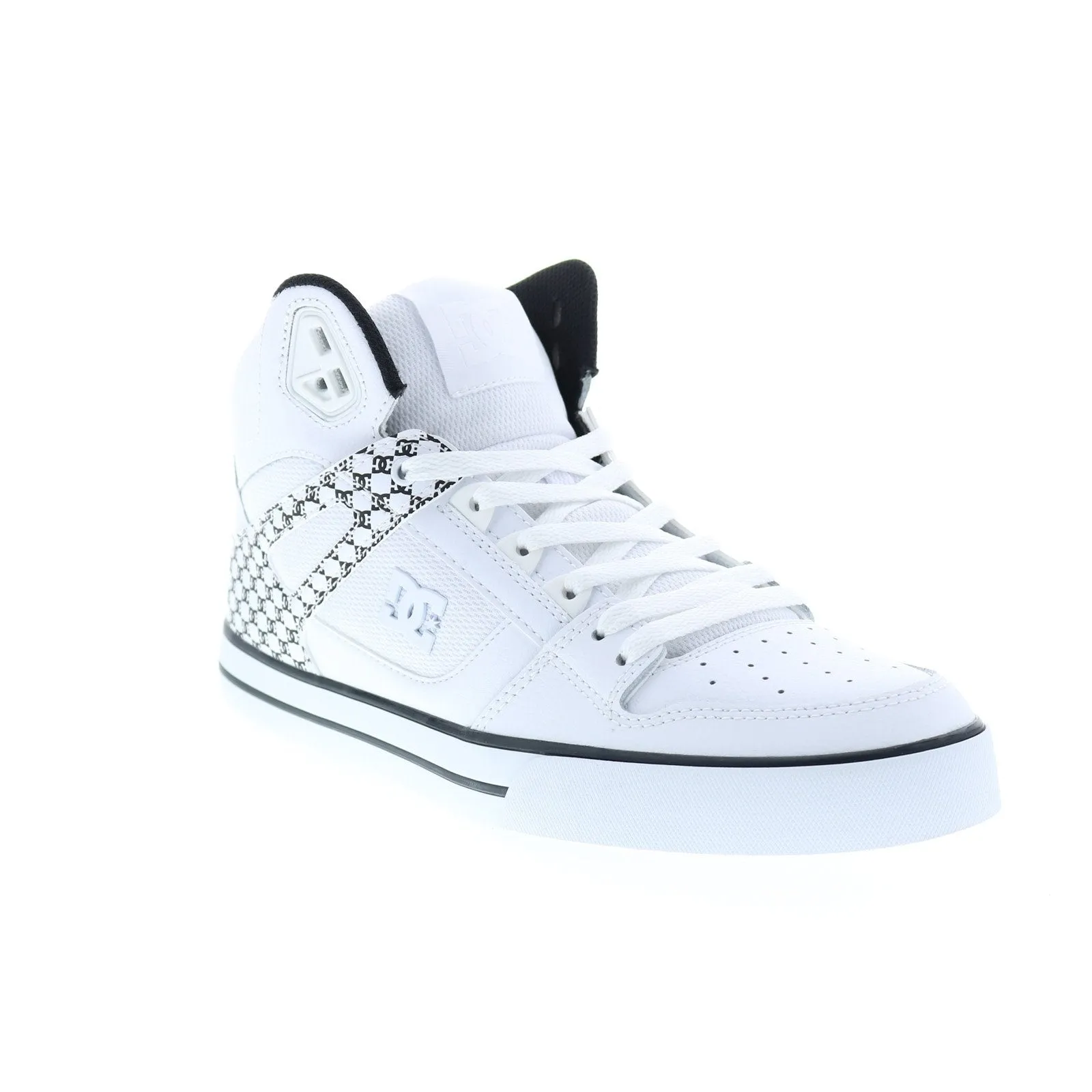 Pure High-Top Skate Sneakers for Men - White DC Shoes