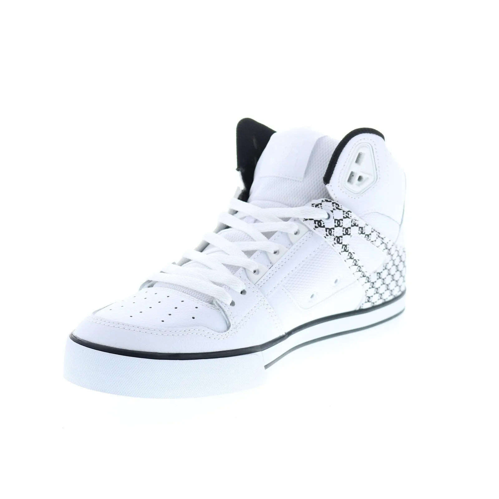 Pure High-Top Skate Sneakers for Men - White DC Shoes