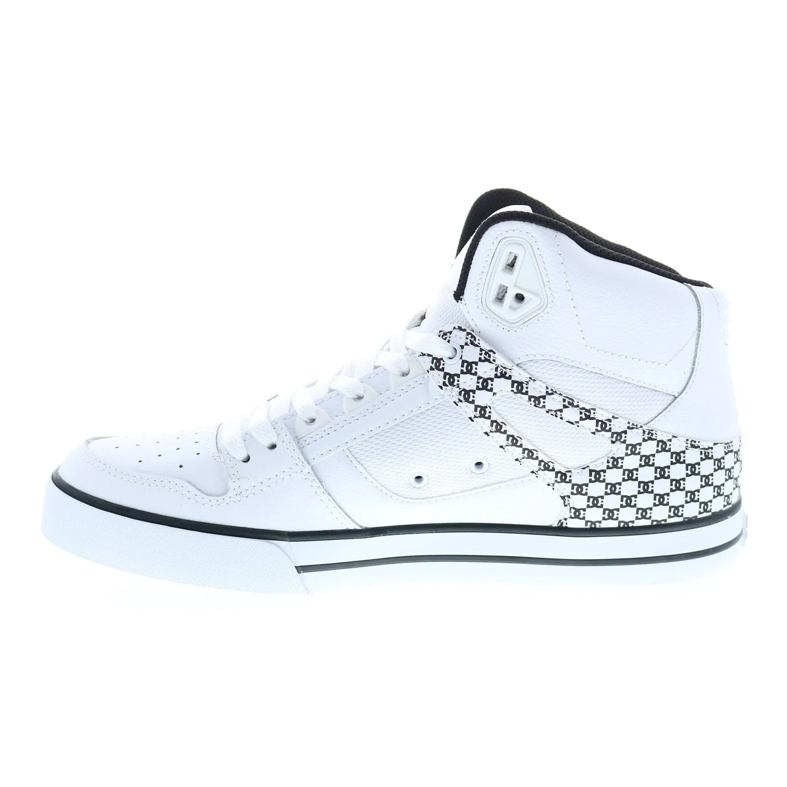 Pure High-Top Skate Sneakers for Men - White DC Shoes