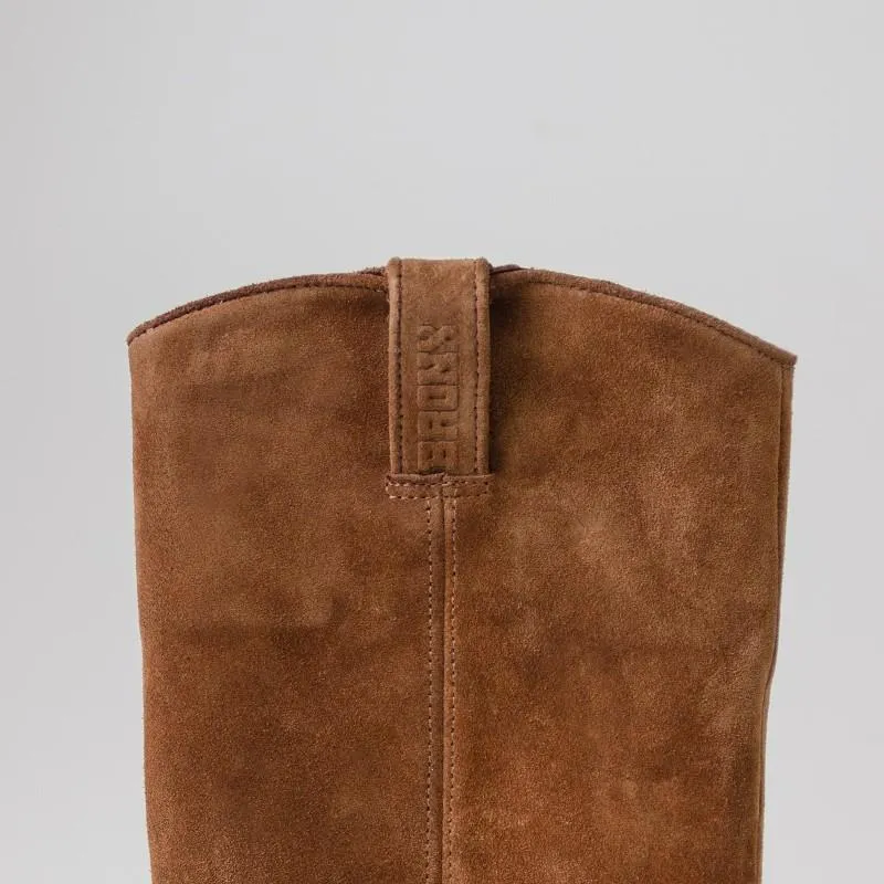 Raiddan Cognac Western Boots