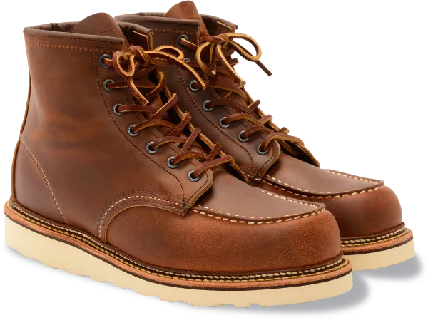 Red Wing Classic Moc Toe Boots 6-inch 1907 Heritage