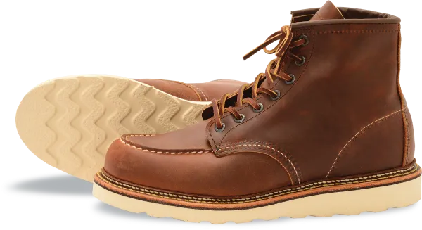 Red Wing Classic Moc Toe Boots 6-inch 1907 Heritage