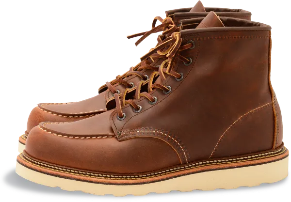 Red Wing Classic Moc Toe Boots 6-inch 1907 Heritage