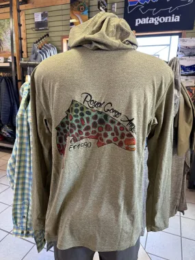 RGA Logo Simms Bugstopper Hoodie (Bay Leaf Heather)