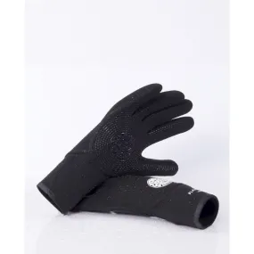 Rip Curl Neoprene 3/2mm Flashbomb 5 Finger Glove - Men