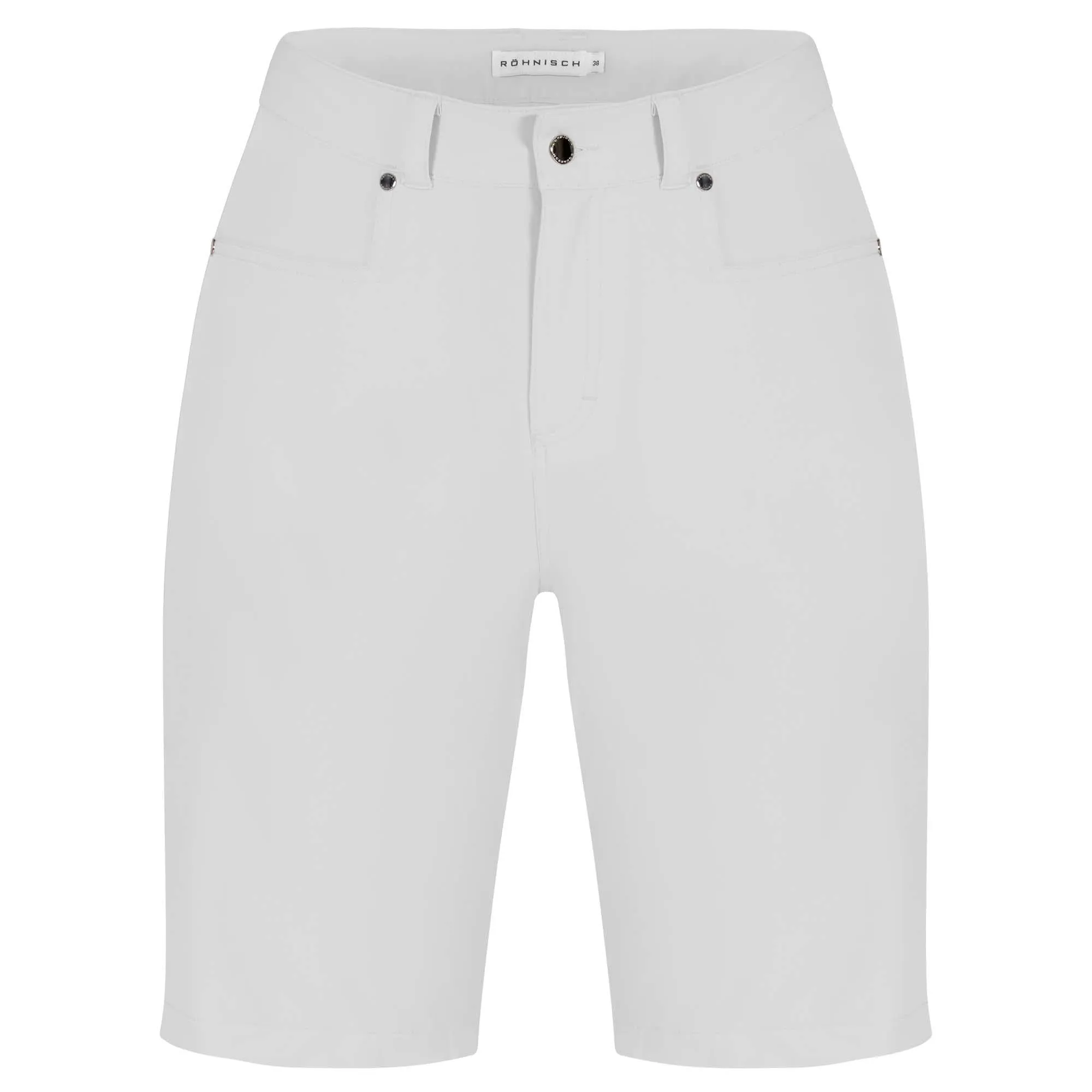 Comfort Stretch Rohnisch Chie White Ladies Golf Bermuda Shorts