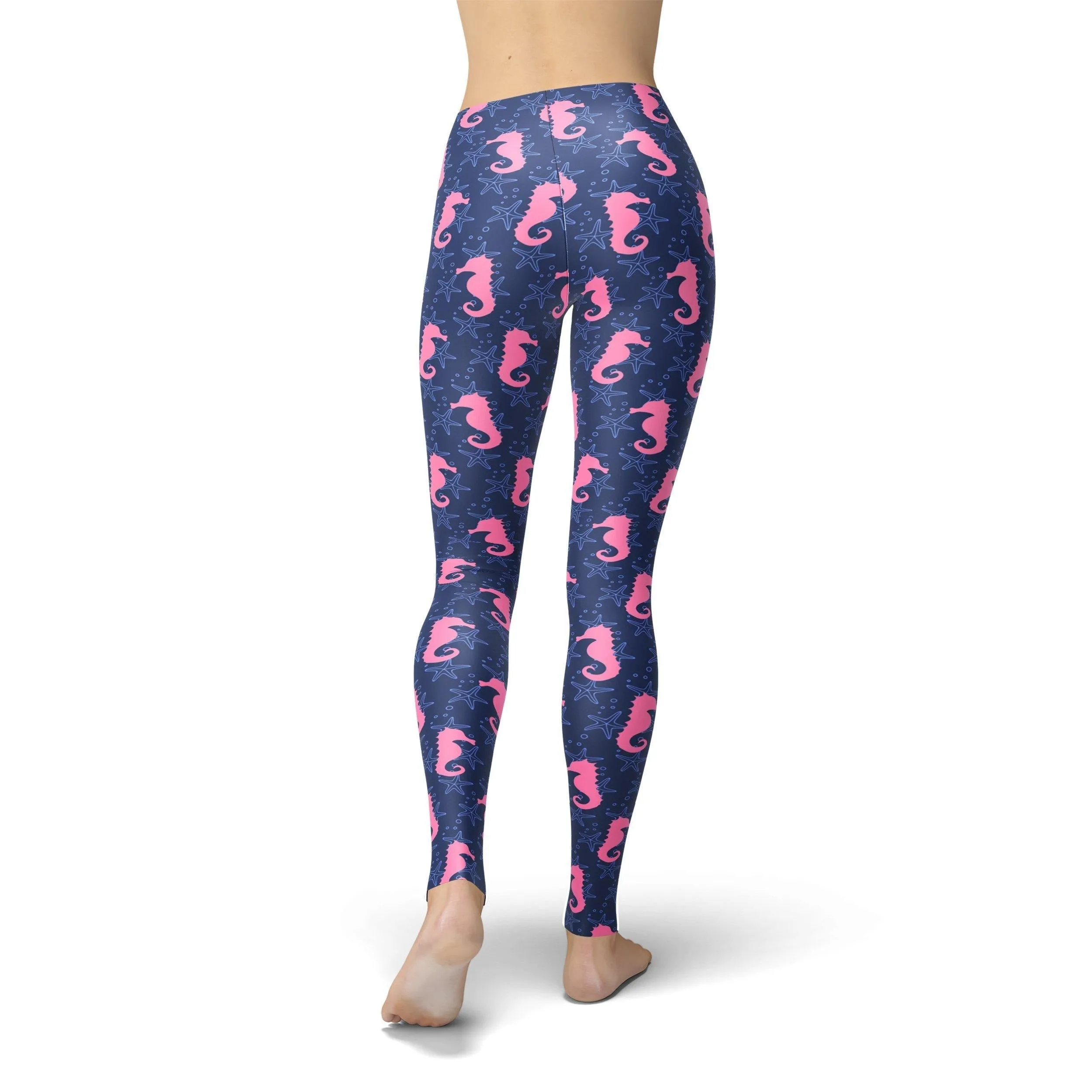 Seahorse Pattern Leggings