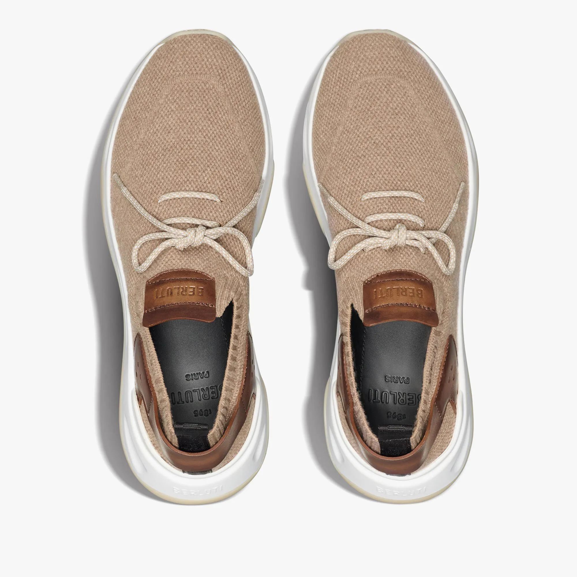 Shadow Cashmere Leather Sneaker