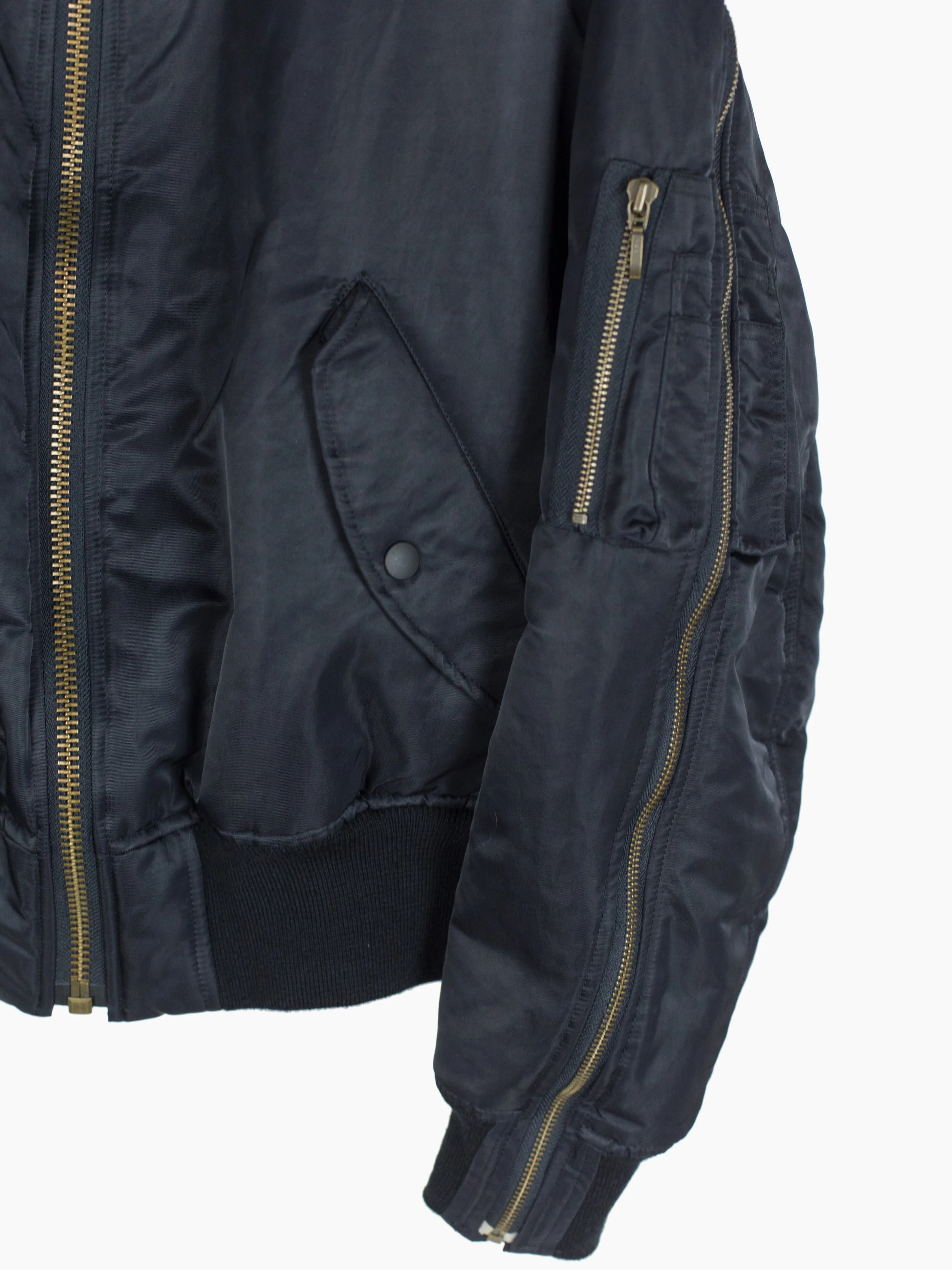 Shinichiro Arakawa 90s Tri-Zip Bomber Jacket