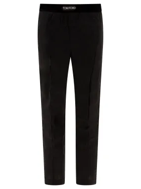 SILK TROUSERS PYJAMAS