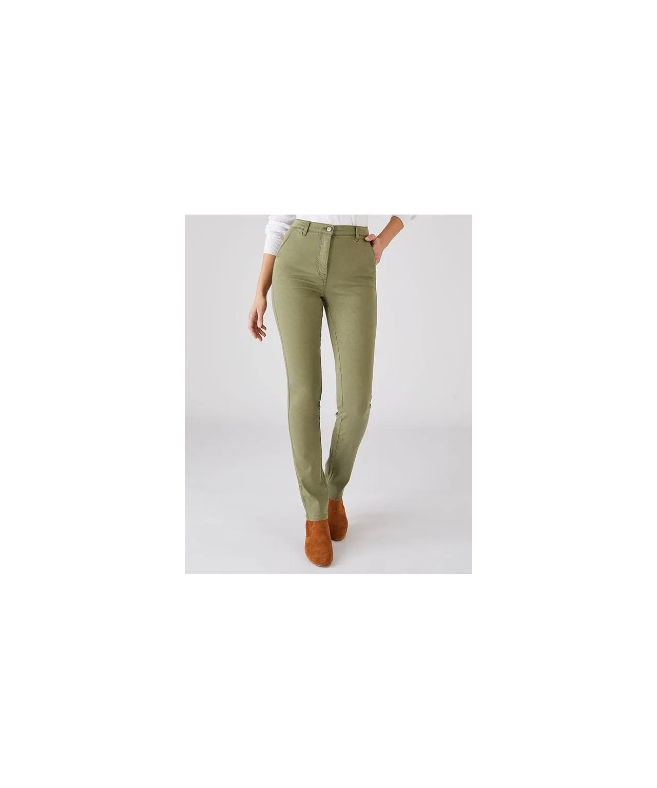 Slim Fit Stretch Trousers