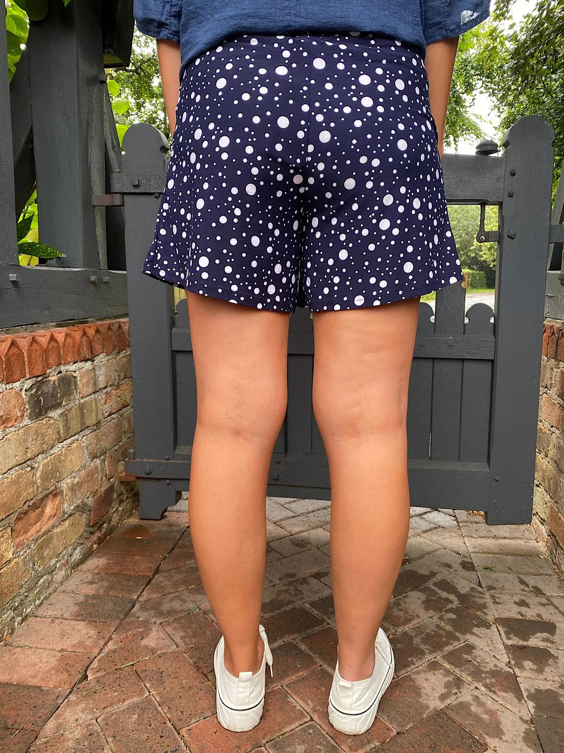 Spotty Soft Touch Shorts for Women - Molly