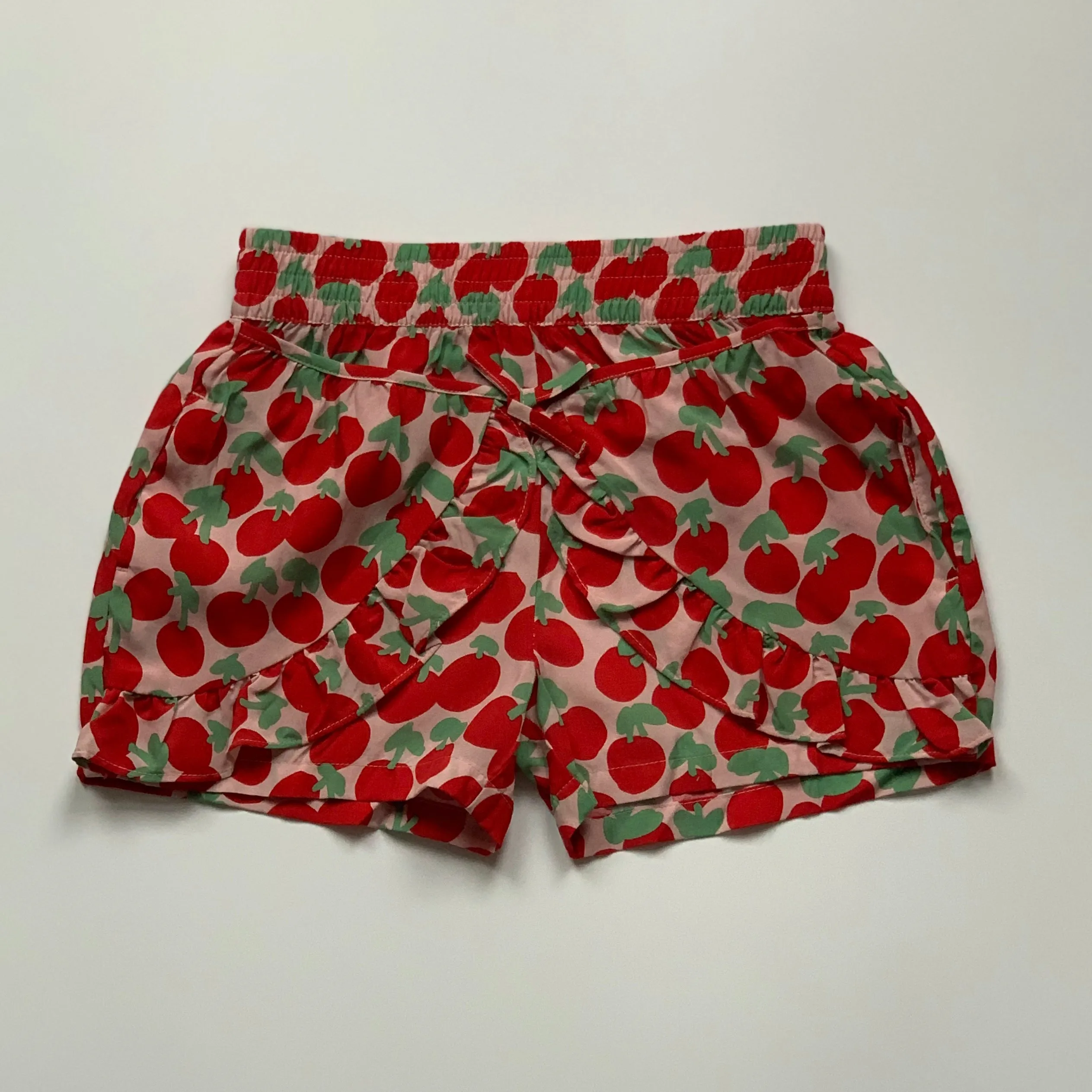 Stella McCartney Cherry Print Wrap Shorts - Size 5 - Brand New