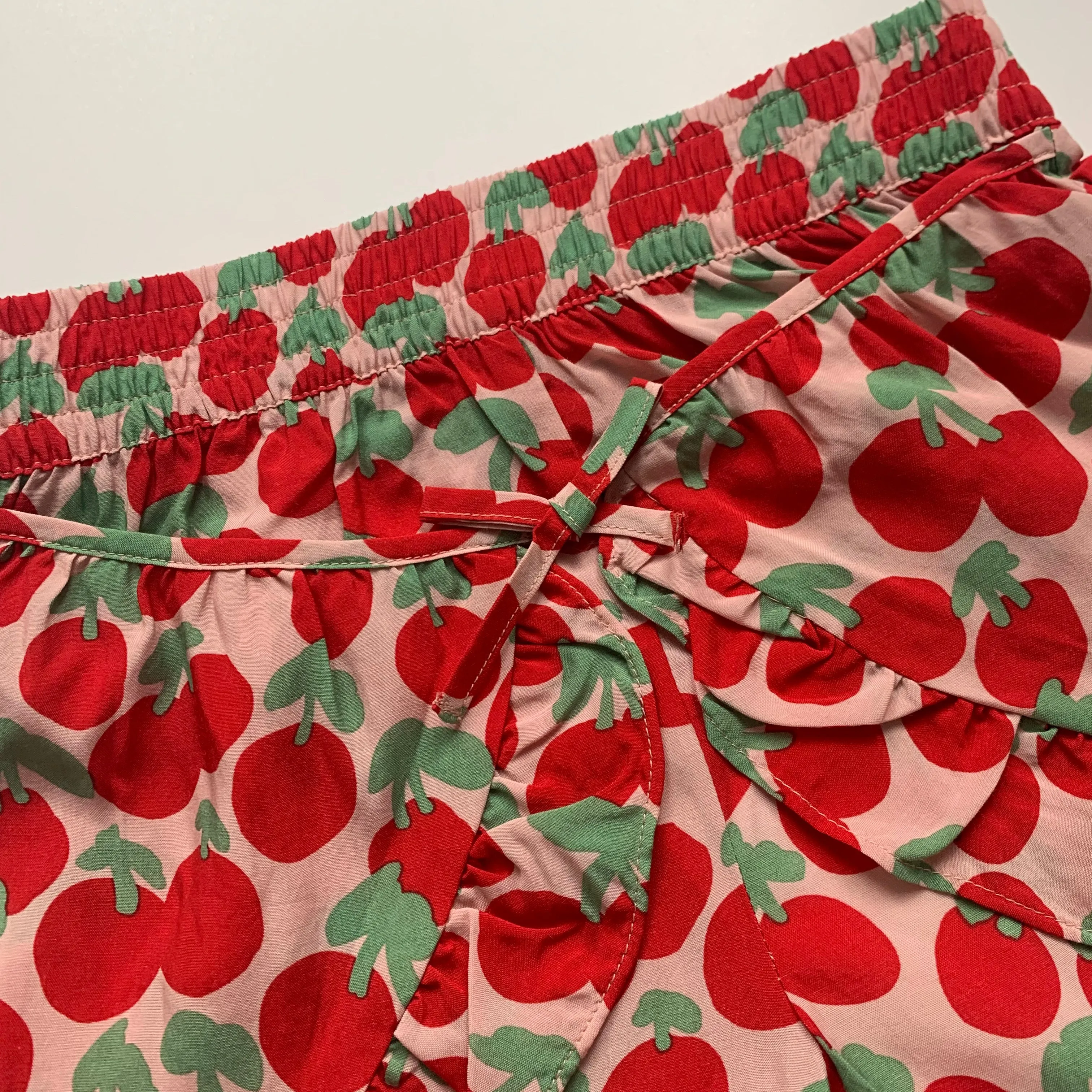 Stella McCartney Cherry Print Wrap Shorts - Size 5 - Brand New