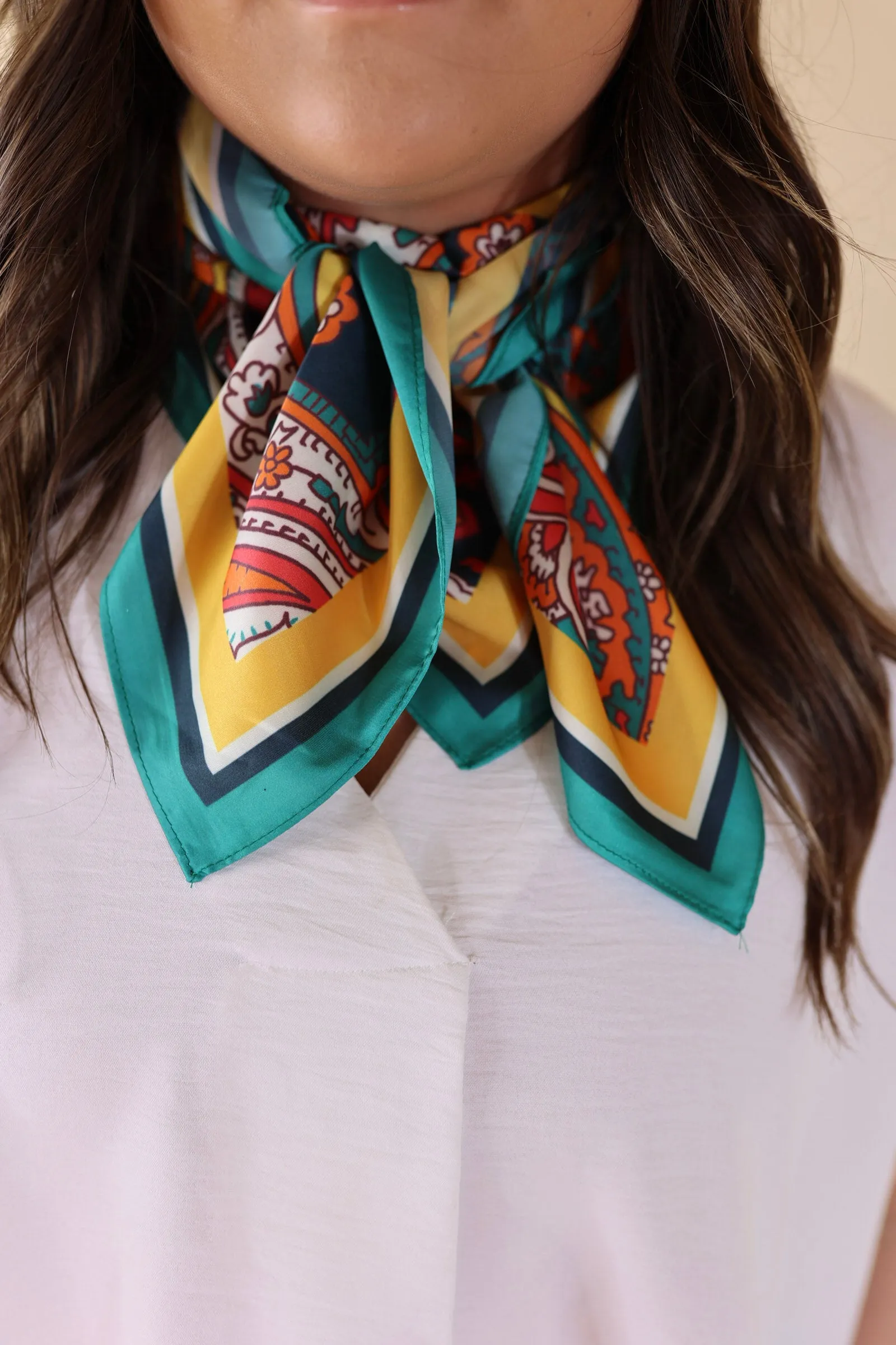 Stylish Western Bandana Scarf By Payson Paisley