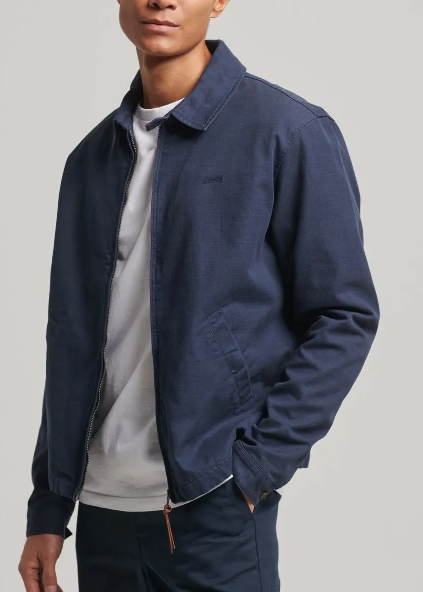 Superdry Classic Harrington Jacket in Eclipse