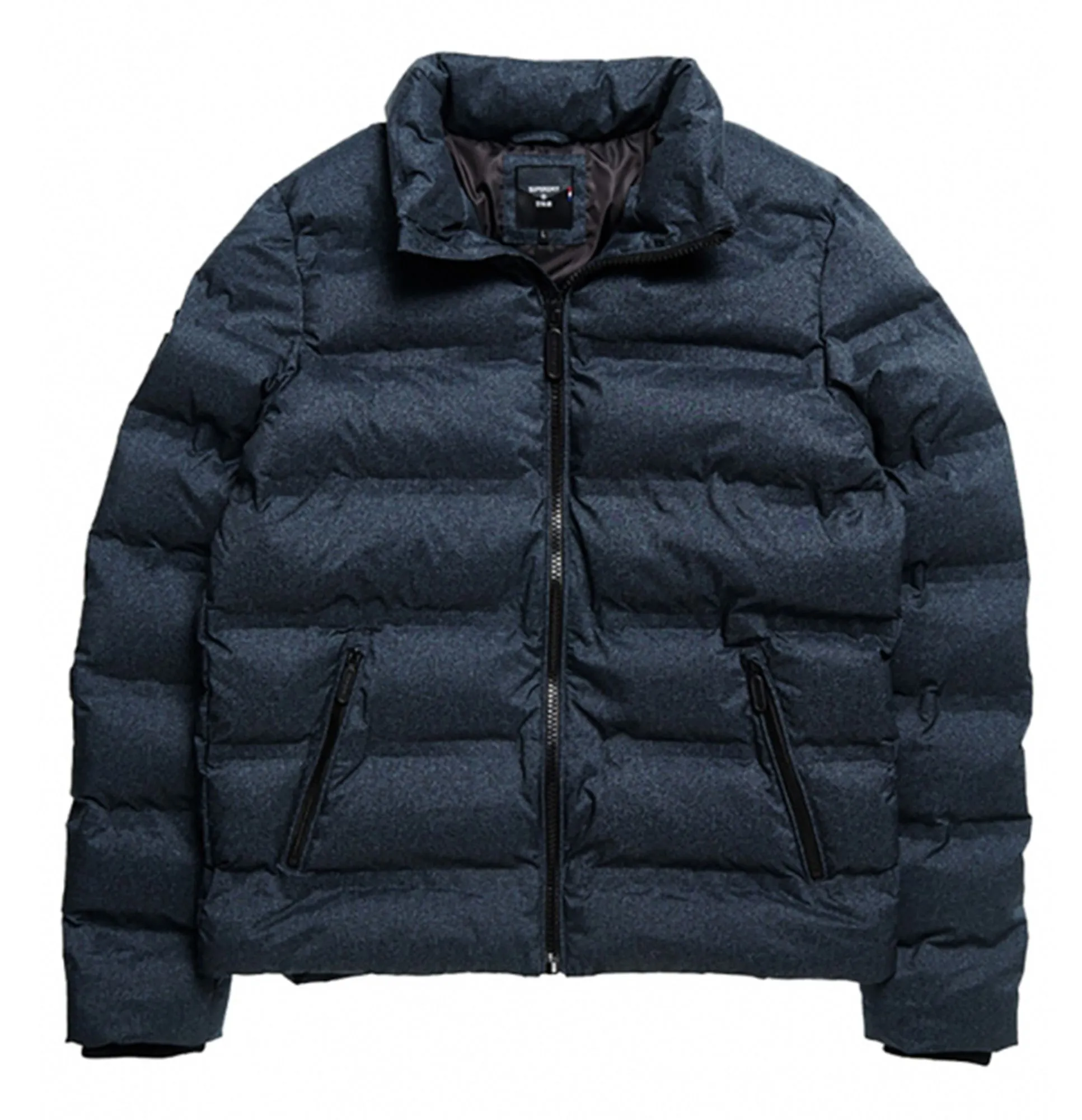 Ultimate Radar Quilt Jacket in Charcoal by Superdry