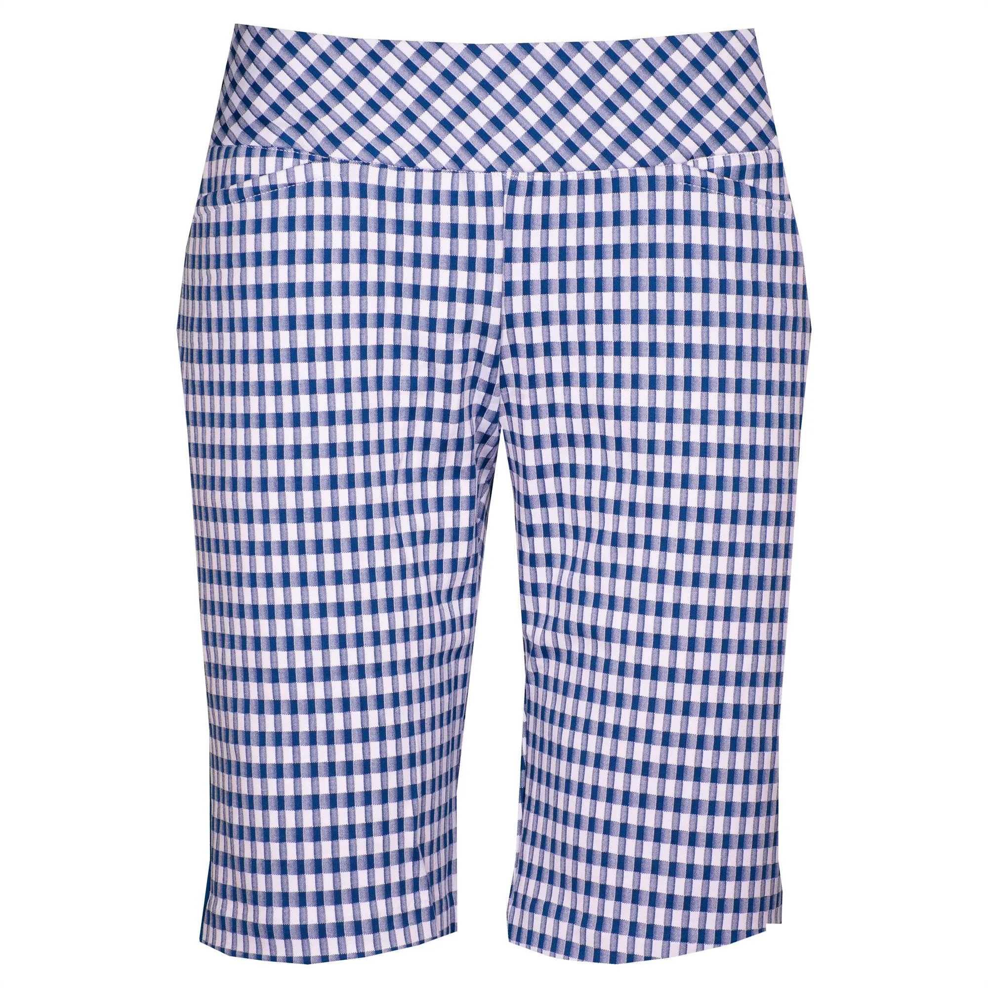 Tail Anya Royal Gingham Pill On Ladies Shorts