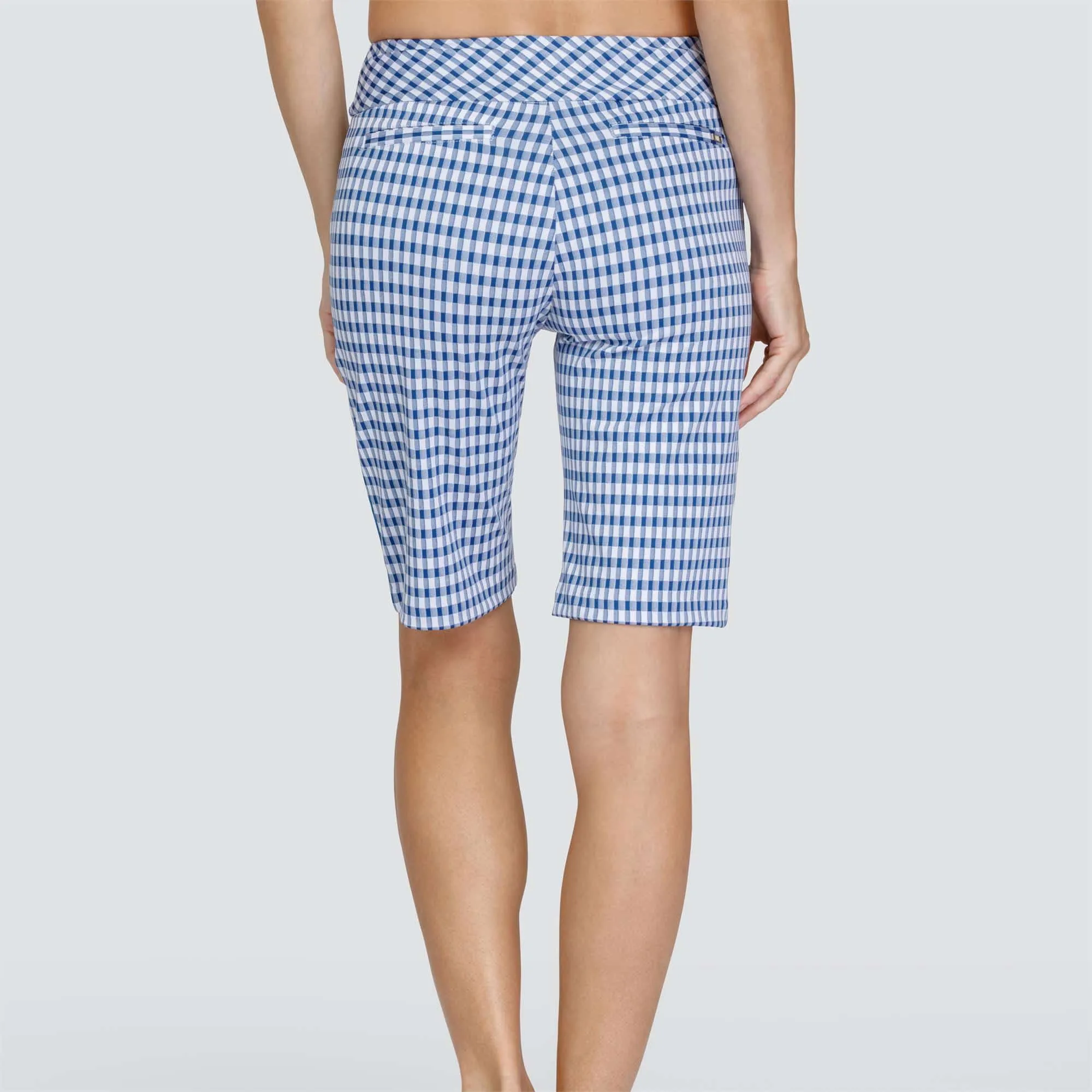 Tail Anya Royal Gingham Pill On Ladies Shorts