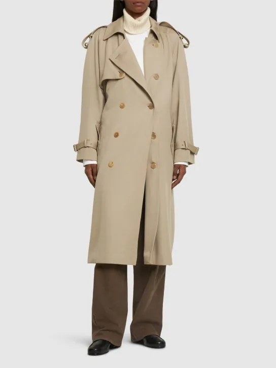 The Row June Wool Trench Coat