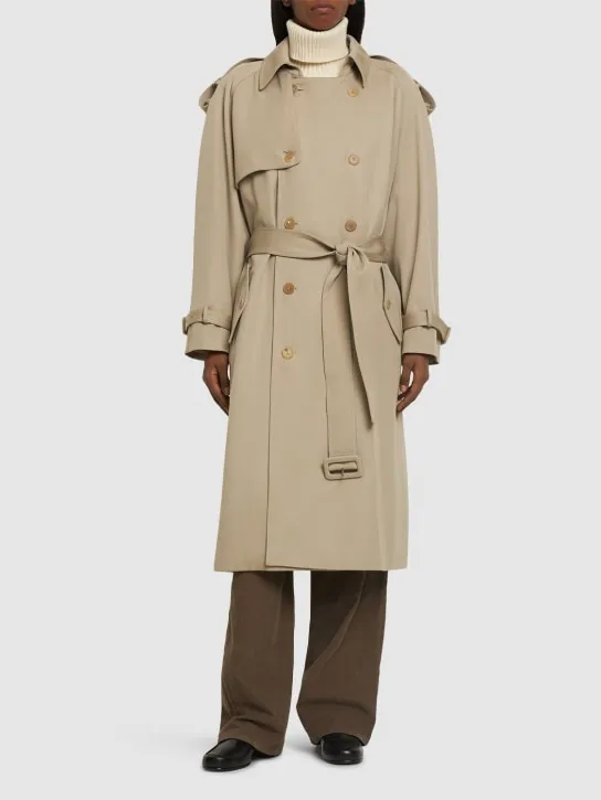 The Row June Wool Trench Coat