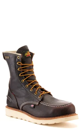 Thorogood Men's Waterproof Dark Chocolate Steel Toe Work Boot