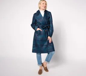 Thread Collective Patterned Trench Coat