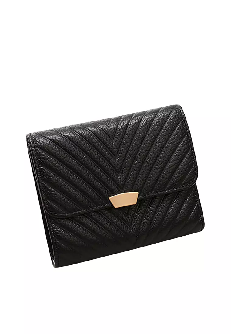 Top Layer Cowhide Bi-Fold Wallet by Twenty Eight Shoes VANSA