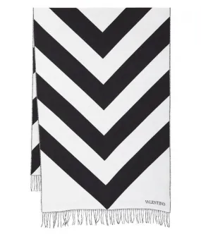 Valentino Black Strhype Scarf Women