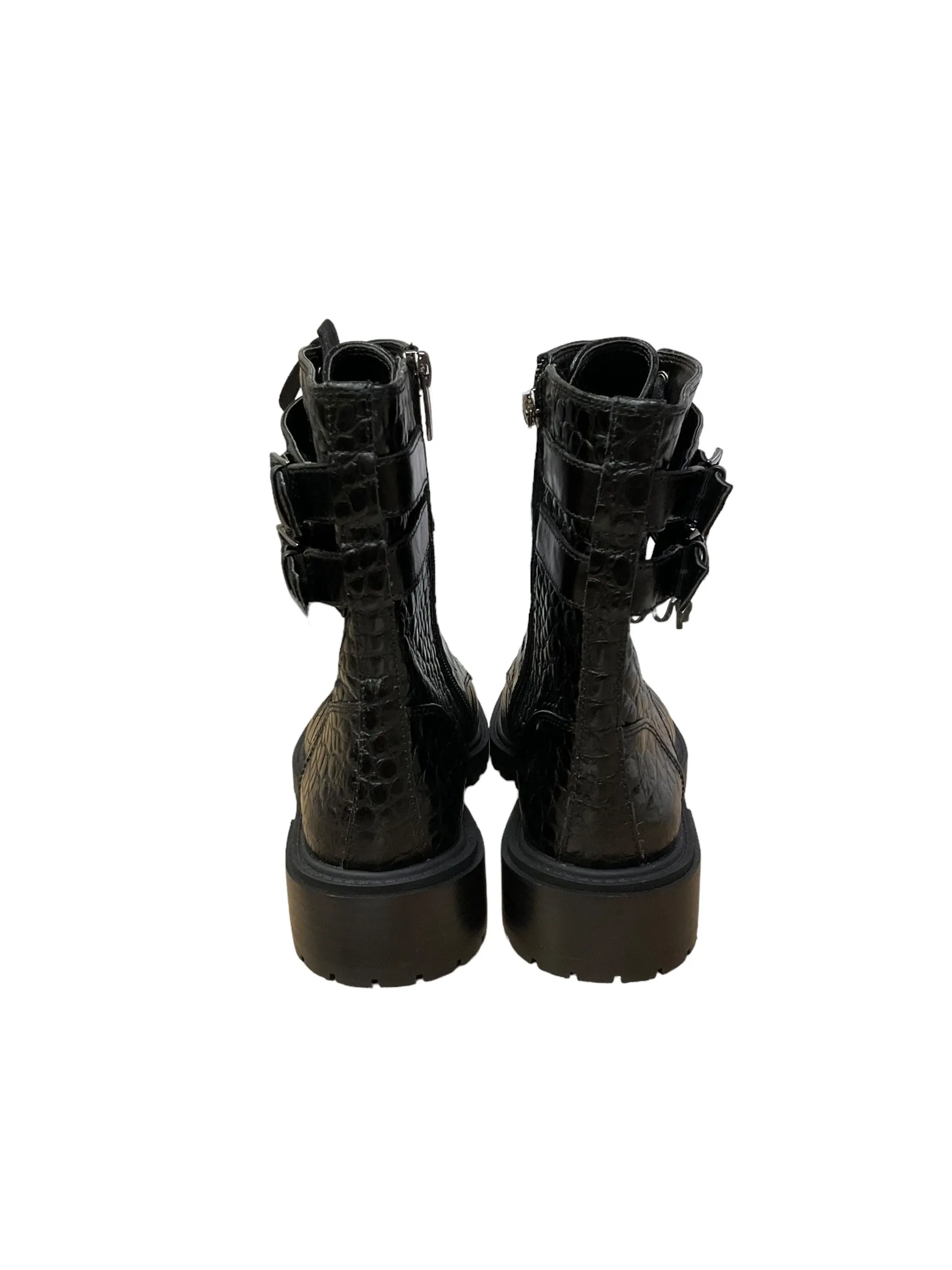 Vince Camuto Black Combat Boots Size 8