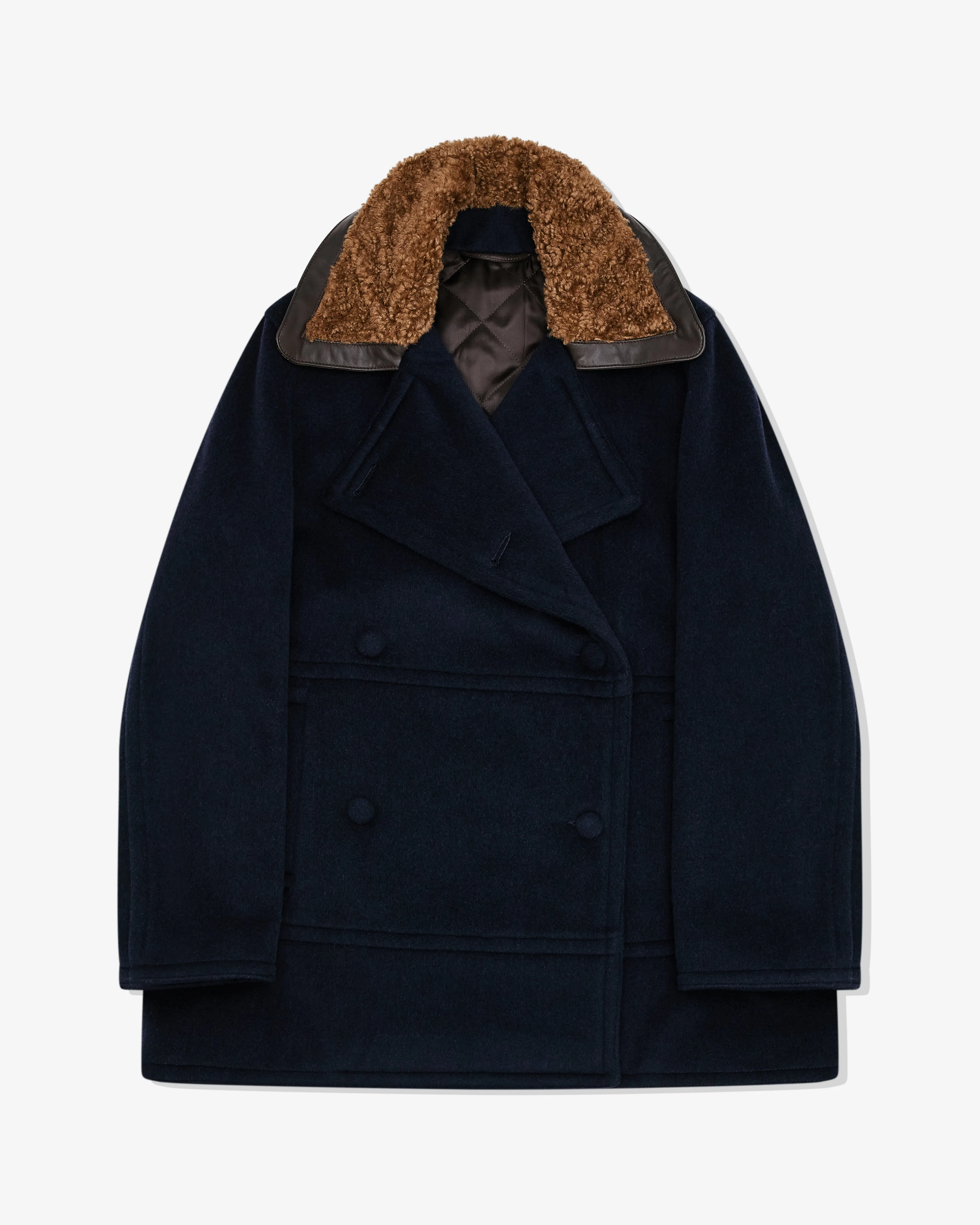 Wales Bonner Zora Coat Navy