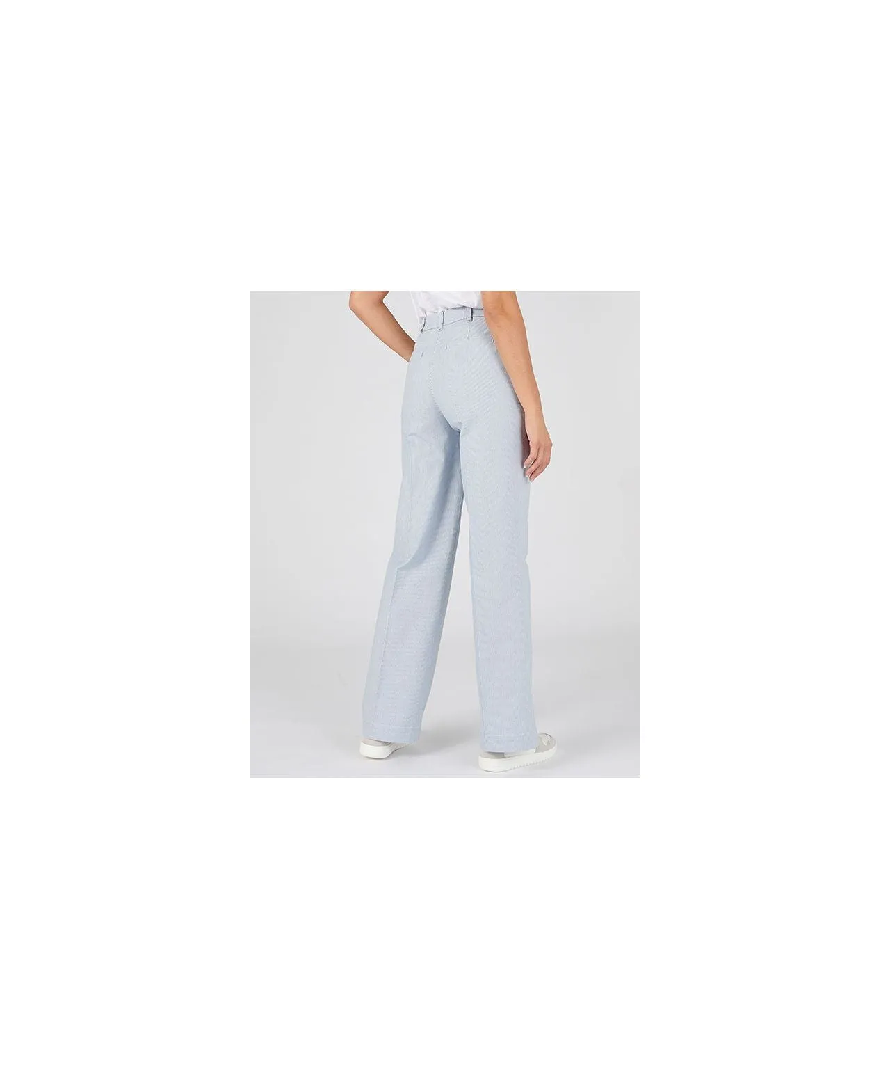 Wide-leg Cotton Stretch Trousers Variety