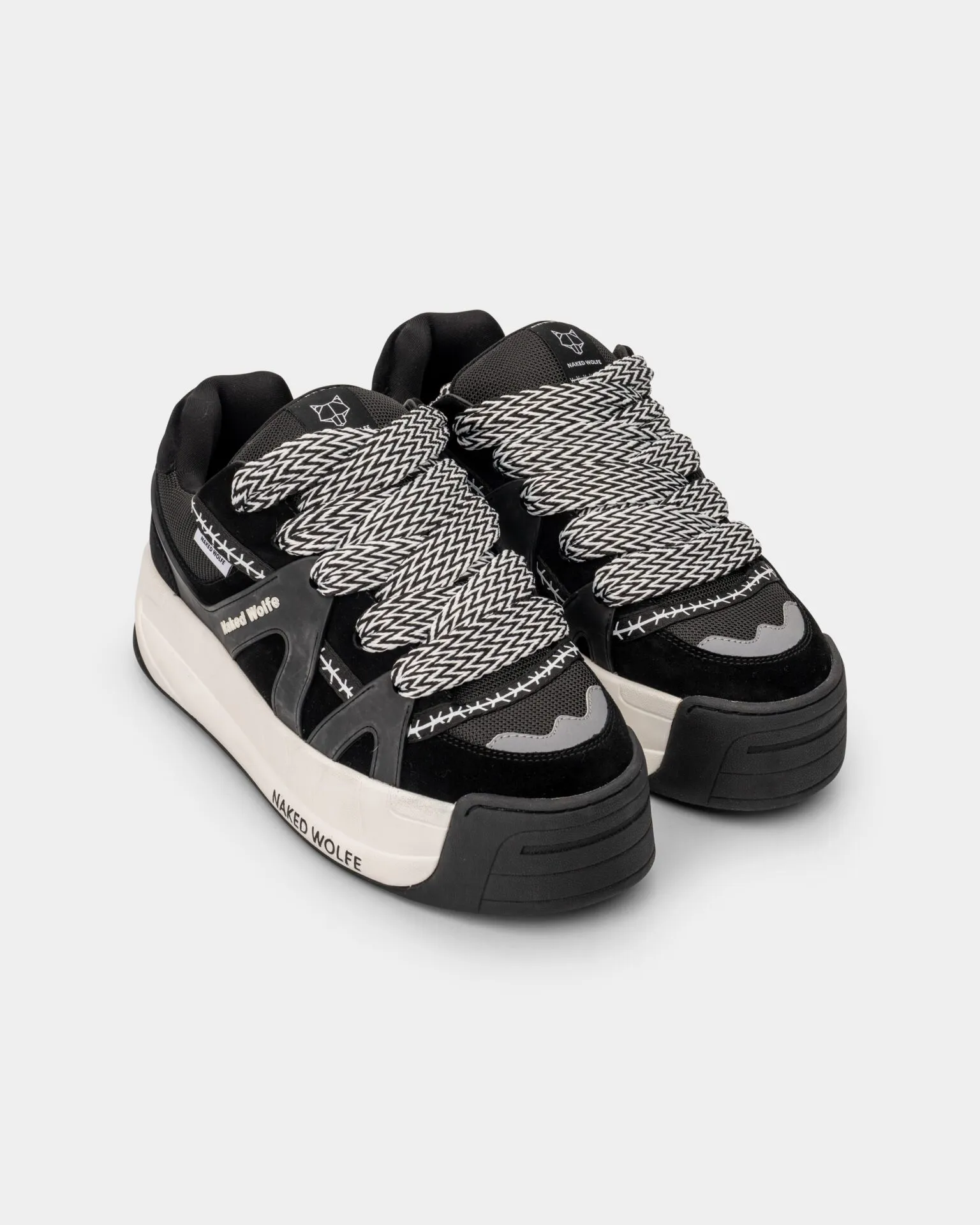 Wolfe Man Black Sneakers - Naked Slide 00007