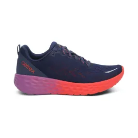 Women's Aetrex Danika Arch Support Sneaker Navy Coral